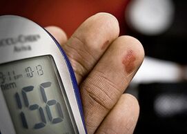 Le diabète accompagne l'hyperglycémie - un haut niveau de glycémie